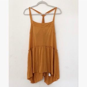 Mustard Yellow Flowy tank